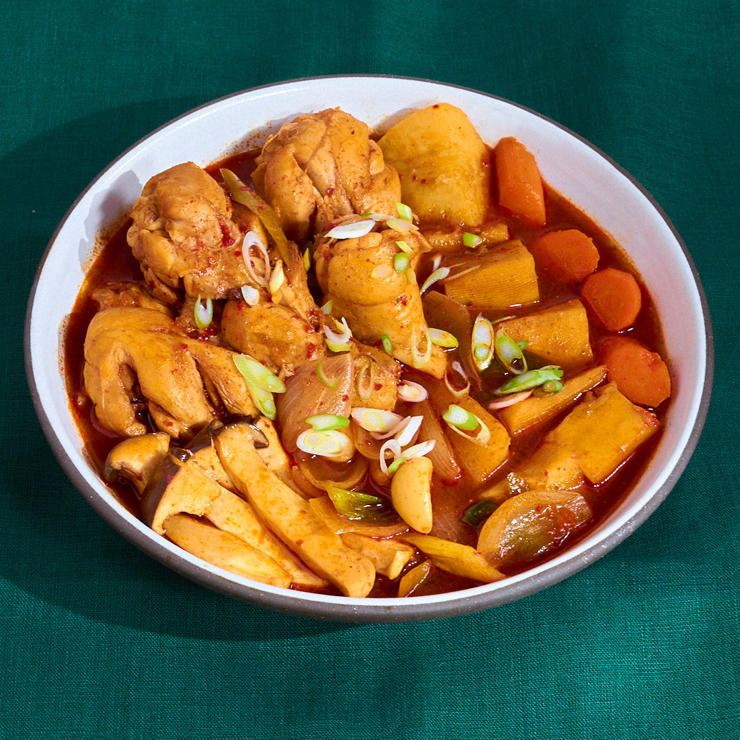 닭볶음탕 Spicy Braised Chicken BokkeumTang (GF)