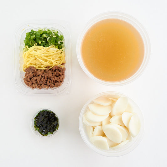 떡국 Rice Cake Soup (DF)
