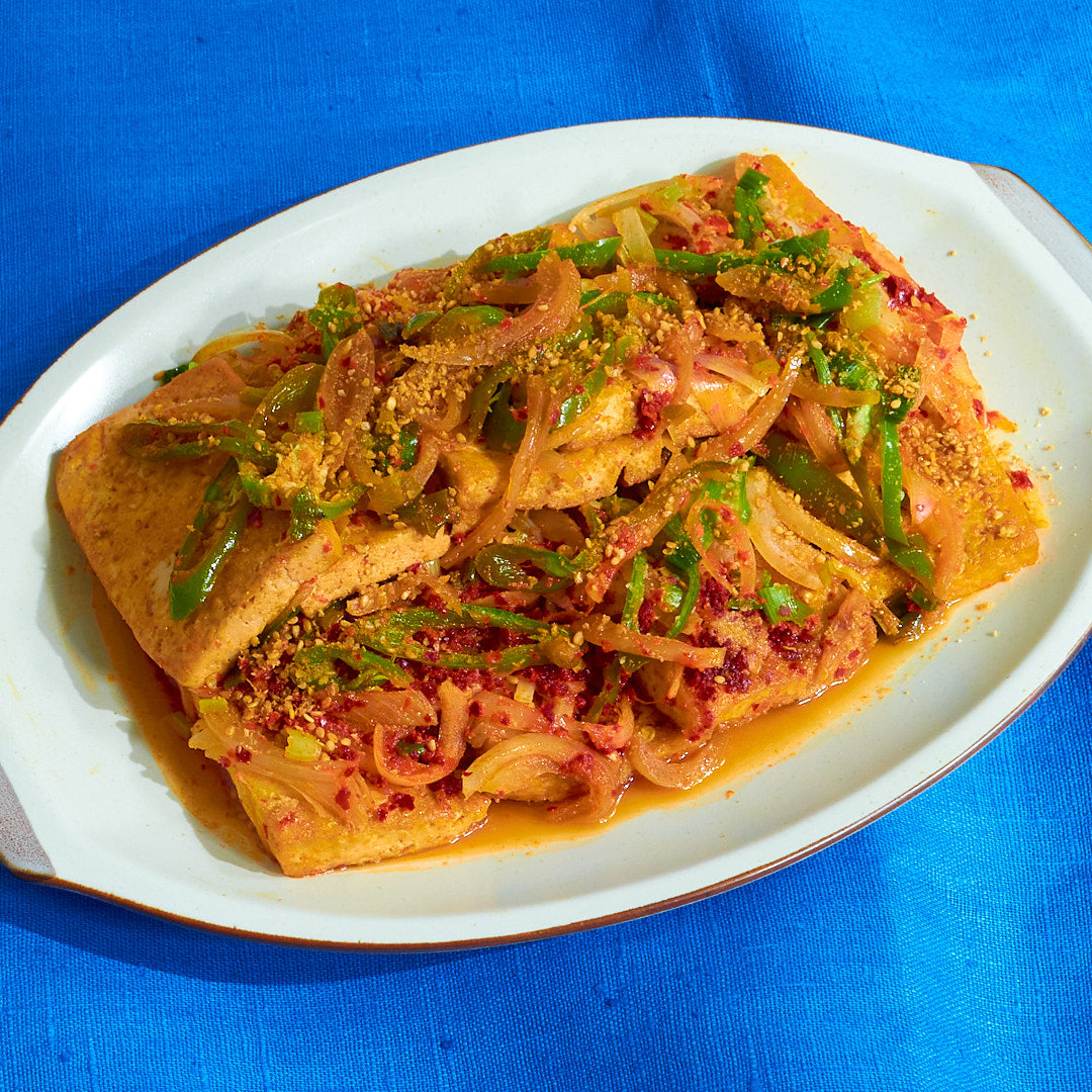 두부조림 Spicy Soy Braised Tofu (GF, DF)