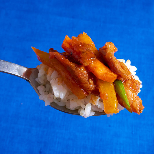 제육볶음 Spicy Stir-Fried Pork (GF, DF)