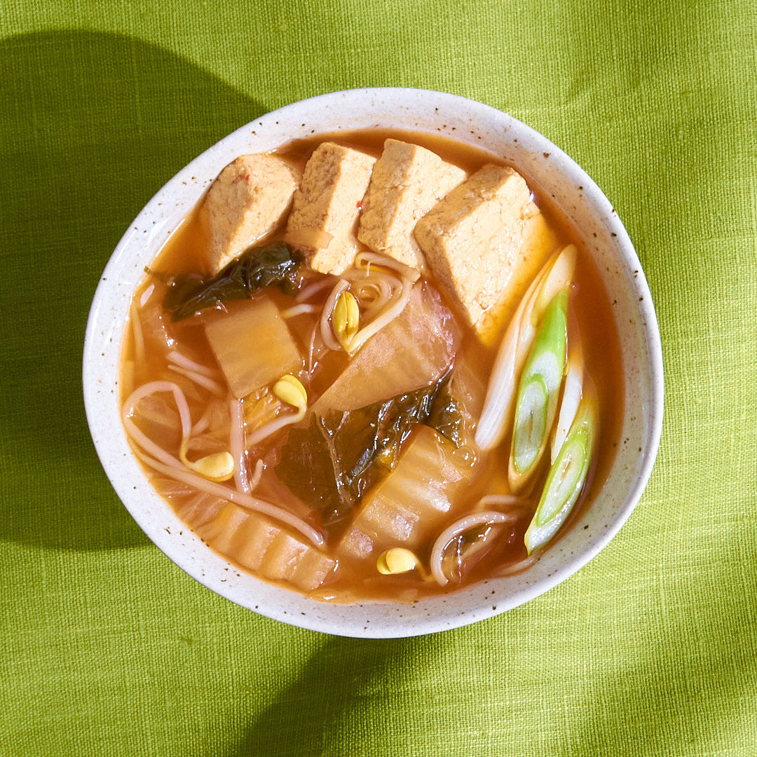 김치콩나물국 Kimchi Bean Sprout Soup (GF, DF)