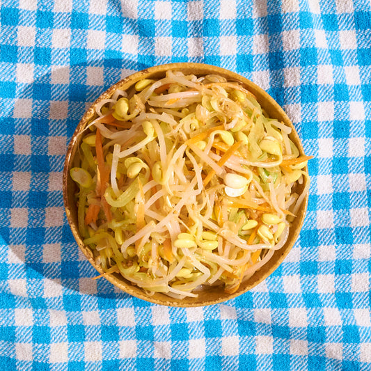 콩나물 무침 Tossed Bean Sprouts (GF, DF, VG)