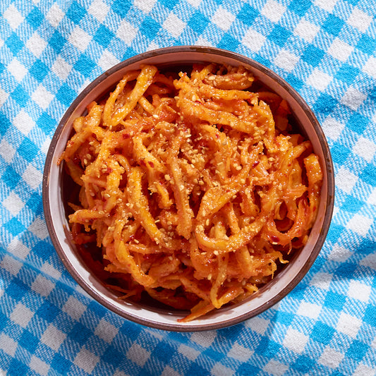 오징어채 볶음 Dried Squid Stir-fry (GF, DF)