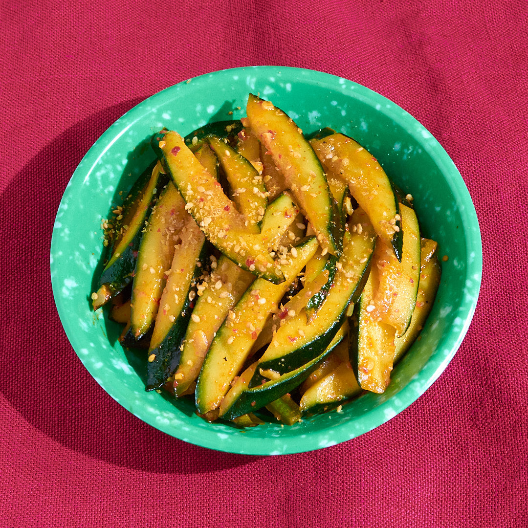 호박볶음 Zucchini Stir-Fry (GF, DF, VG)