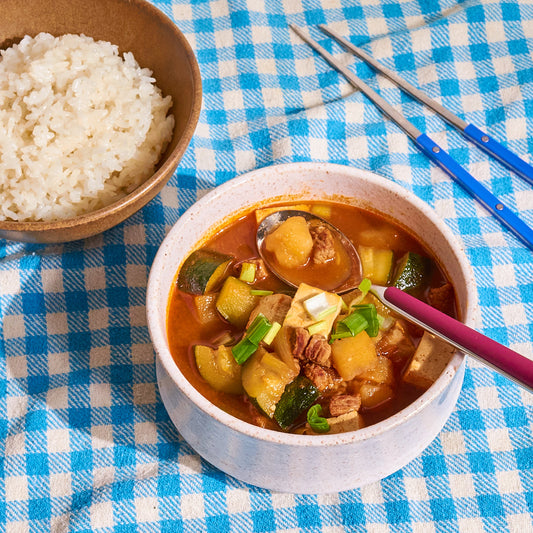 된장찌개 Soybean Paste Stew with Beef (DF)