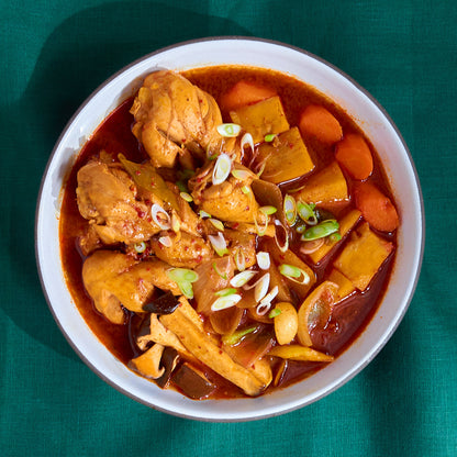 닭볶음탕 Spicy Braised Chicken BokkeumTang (GF)