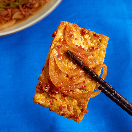 두부조림 Spicy Soy Braised Tofu (GF, DF)