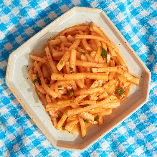 무생채 Fresh Radish Salad (GF, DF)