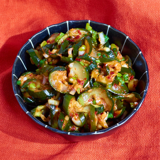 오이지무침 Tossed Pickled Cucumber (GF, DF, VG)