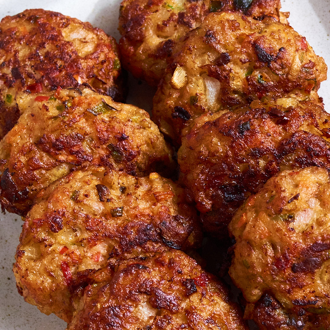 해물 동그랑땡 Seafood Fritters (GF, DF)