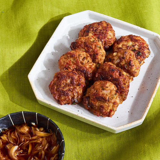 해물 동그랑땡 Seafood Fritters (GF, DF)