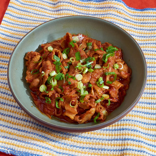 매운 돼지불고기 Spicy Pork Bulgogi (GF, DF)